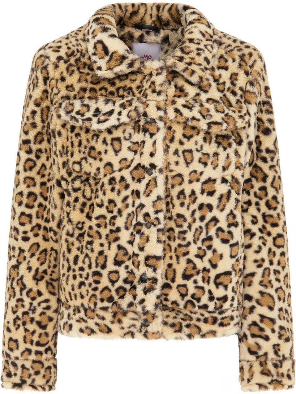 MYMO Zimná bunda  béžová / hnedá / čierna