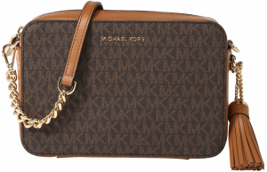 MICHAEL Michael Kors Taška cez rameno  hnedá / okrová / tmavohnedá