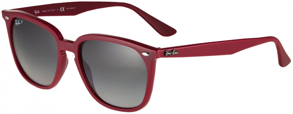 Ray-Ban Slnečné okuliare '0RB4362'  červená / čierna