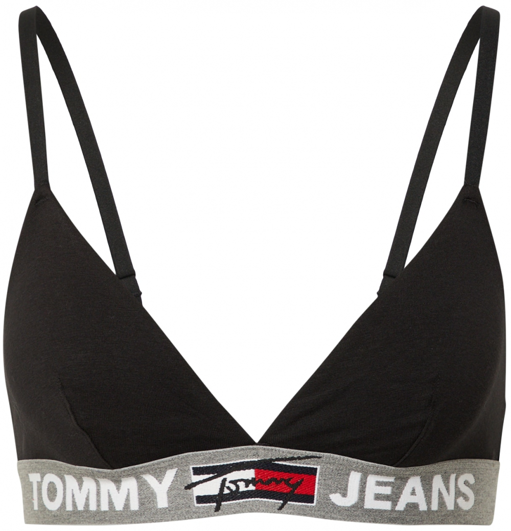Tommy Hilfiger Underwear Podprsenka  sivá melírovaná / červená / čierna / biela