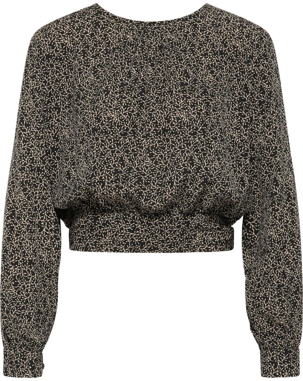 DreiMaster Klassik Blúzka  béžová / čierna