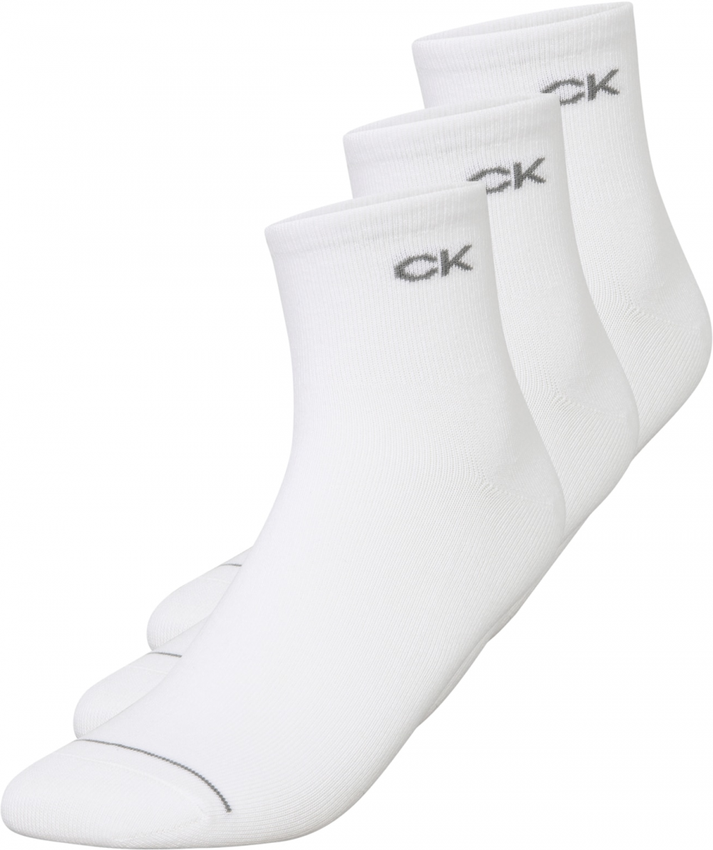 Calvin Klein Underwear Ponožky  sivá / šedobiela