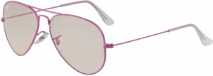Ray-Ban Slnečné okuliare 'Aviator'  fialová / ružová