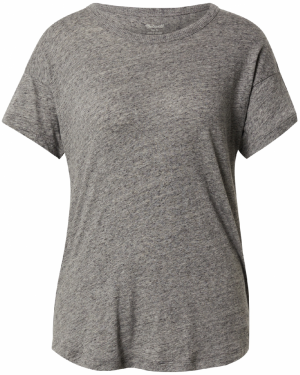 Madewell Tričko  sivá melírovaná