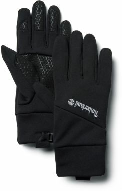 TIMBERLAND Prstové rukavice  čierna / šedobiela