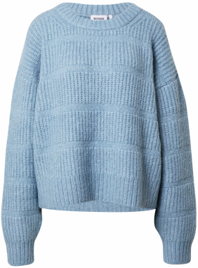 WEEKDAY Sveter 'Last Sweater'  dymovo modrá