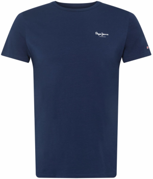 Pepe Jeans Tričko  námornícka modrá / biela