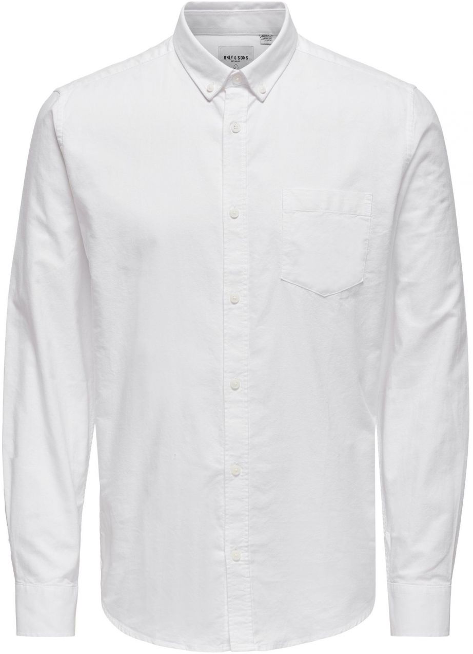 Only & Sons Košeľa 'Alvaro'  biela
