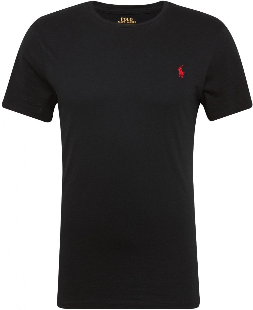 Polo Ralph Lauren Tričko  karmínovo červená / čierna