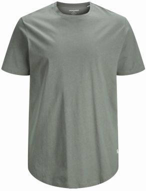 Jack & Jones Plus Tričko 'JJENoa'  tmavosivá