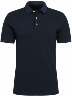 JACK & JONES Tričko 'JJEPaulos'  tmavomodrá