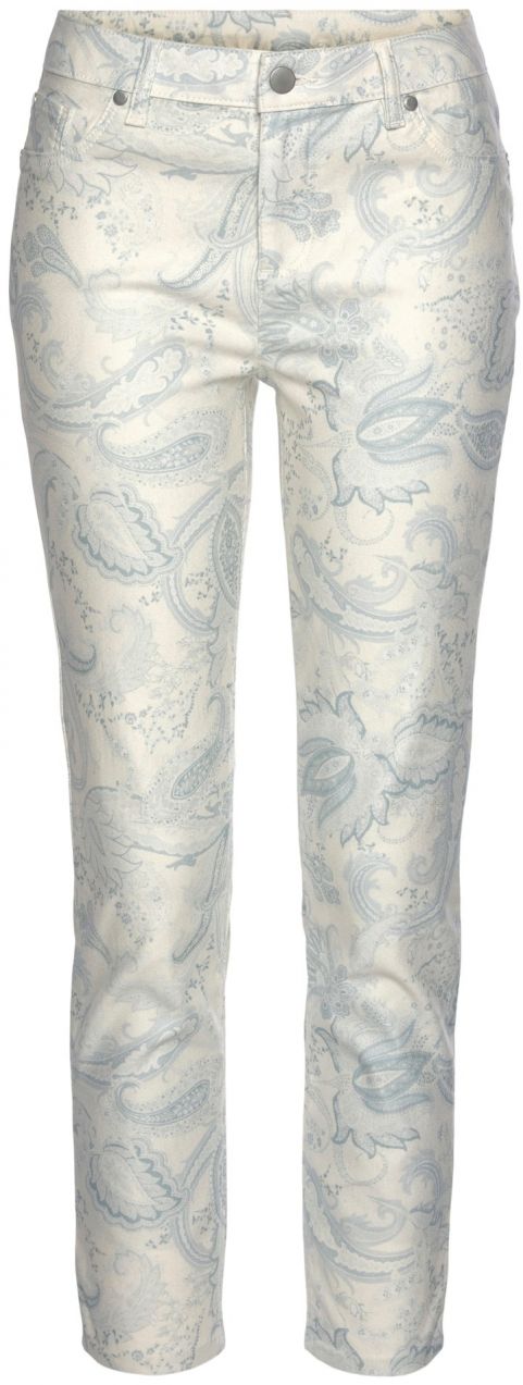 LASCANA Jeggings  modrá / biela