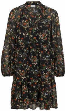 VILA Košeľové šaty  zmiešané farby / čierna