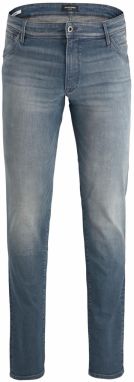 Jack & Jones Plus Džínsy 'Glenn'  modrá denim