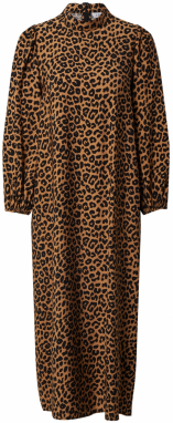 EDITED Šaty 'Marlene'  hnedá / čierna