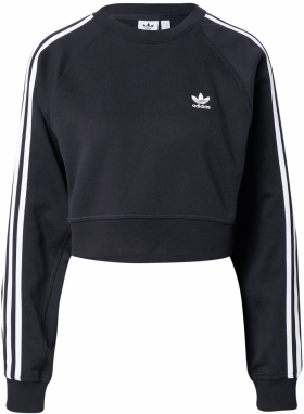 ADIDAS ORIGINALS Mikina  čierna / biela