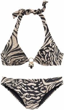 BRUNO BANANI Bikiny  béžová / čierna