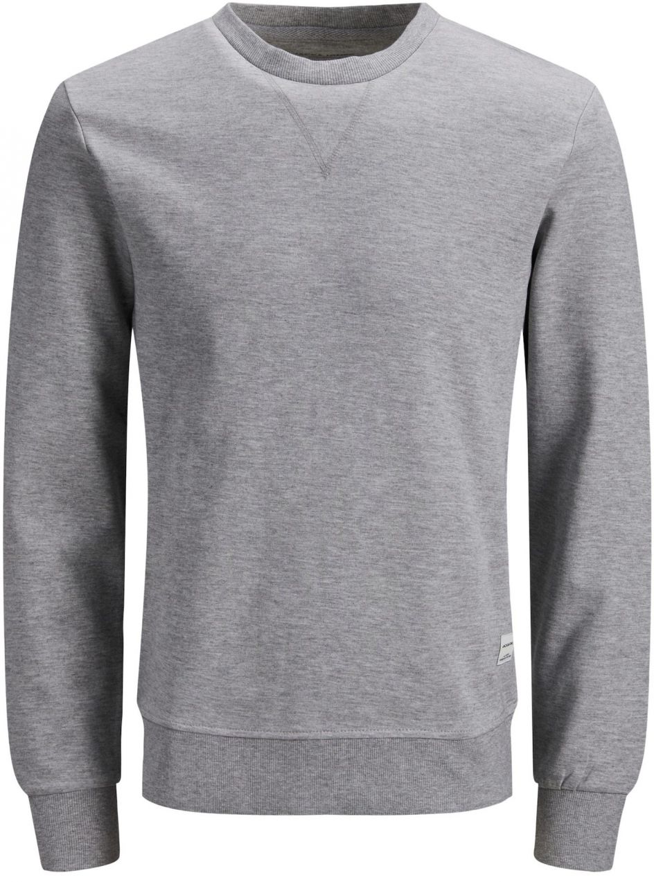 Jack & Jones Plus Mikina  sivá melírovaná