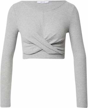 ABOUT YOU Tričko 'Vianne'  sivá melírovaná