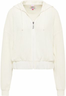 IZIA Tepláková bunda  biela ako vlna