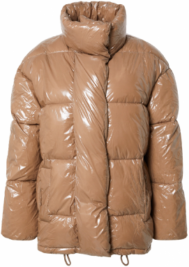 River Island Zimná bunda  svetlohnedá