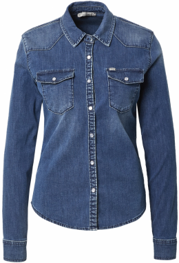 LTB Blúzka 'Lucinda'  modrá denim