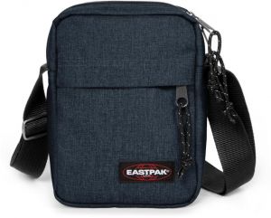 EASTPAK Taška cez rameno 'The One'  tmavomodrá / červená / čierna / biela