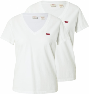 LEVI'S ® Tričko  červená / biela