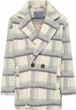 DreiMaster Vintage Prechodný kabát  béžová / opálová / sivá