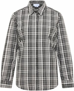 usha BLUE LABEL Blúzka  sivá / čierna / biela