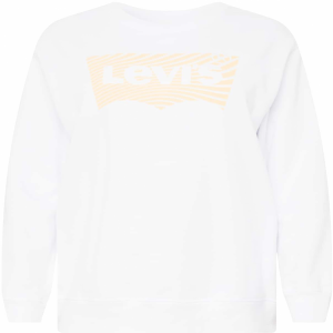Levi's® Plus Mikina  broskyňová / biela