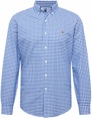 Polo Ralph Lauren Košeľa  modrá / biela