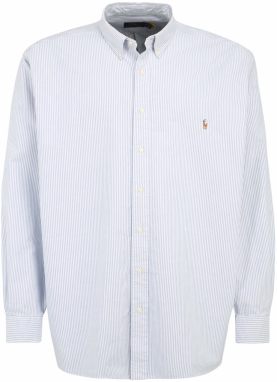 Polo Ralph Lauren Big & Tall Košeľa  svetlomodrá / biela