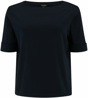 Lauren Ralph Lauren Plus Tričko  námornícka modrá