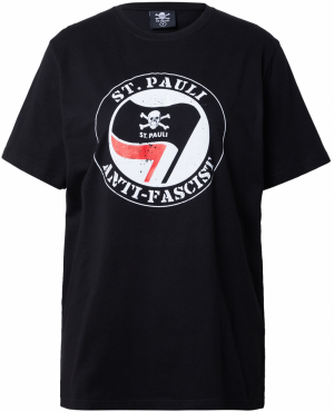 FC St. Pauli Tričko  svetločervená / čierna / biela