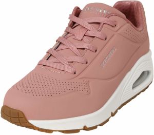 SKECHERS Nízke tenisky 'Uno Stand On Air'  staroružová / strieborná