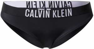 Calvin Klein Swimwear Bikinové nohavičky  čierna / biela