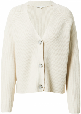 TOM TAILOR DENIM Kardigán  svetlobéžová