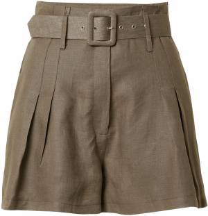 KAN Plisované nohavice 'CHESTNUT'  kaki