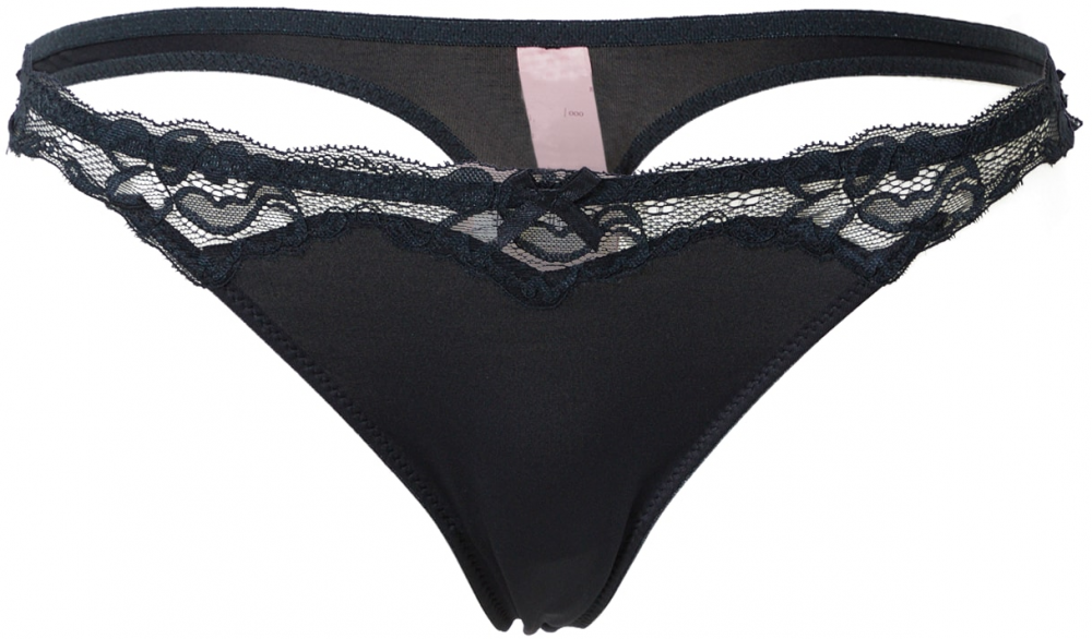 Hunkemöller Tangá 'Secret'  čierna