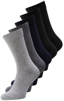JACK & JONES Ponožky 'Jens'  námornícka modrá / sivá / tmavosivá / čierna
