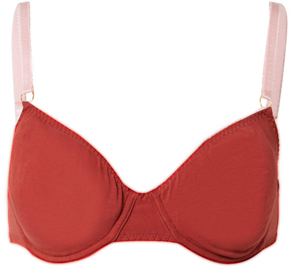 Dora Larsen Podprsenka 'ROSALIE'  ružová / merlotová