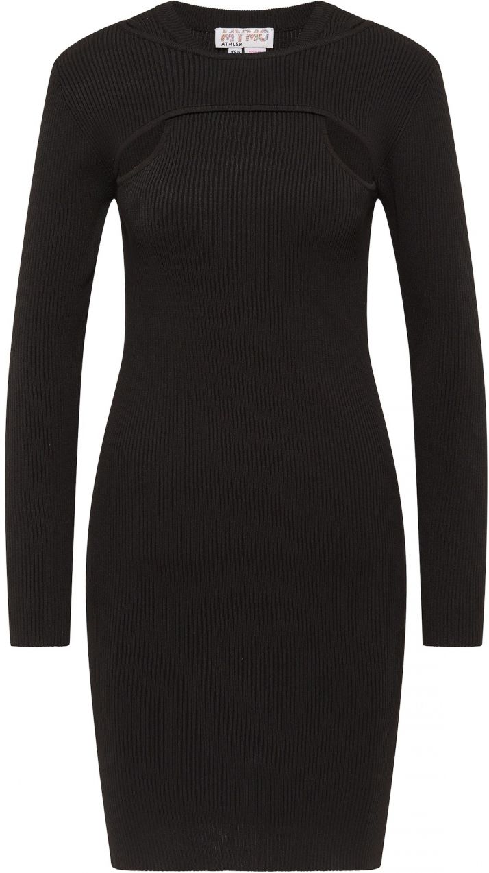 myMo ATHLSR Pletené šaty  čierna
