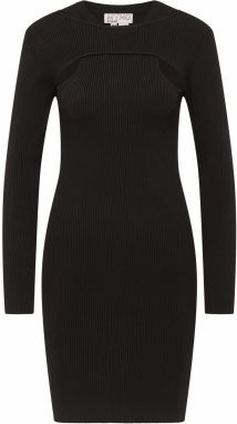 myMo ATHLSR Pletené šaty  čierna