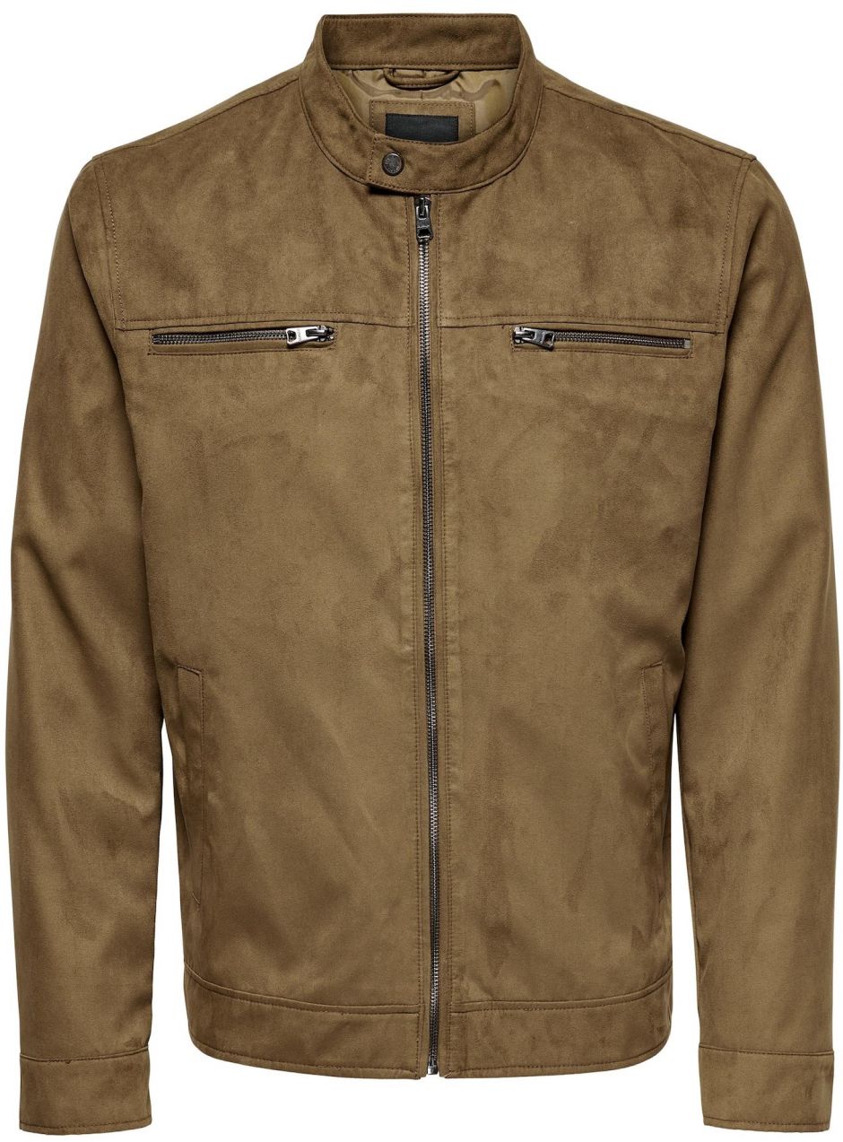 Only & Sons Prechodná bunda 'Willow'  hnedá
