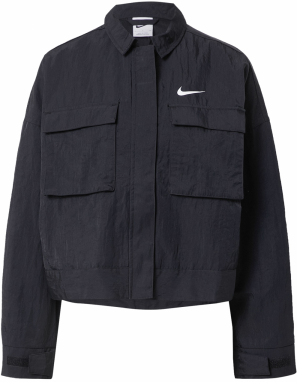 Nike Sportswear Prechodná bunda  čierna