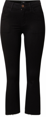 River Island Džínsy  čierna