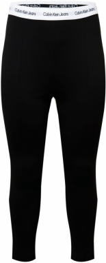 Calvin Klein Jeans Curve Legíny  čierna / biela