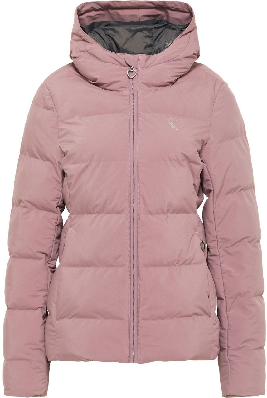 MYMO Zimná bunda  pastelovo červená