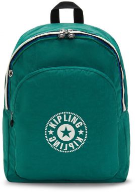 KIPLING Batoh 'CURTIS L CEN'  zelená / biela